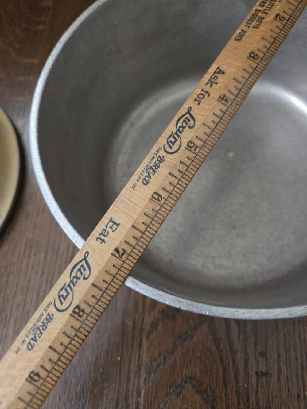 Club Vintage Aluminum Harvest Gold Yellow Pot Pan Lid 2 Qt